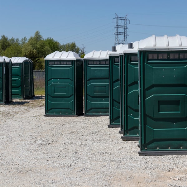 what is the difference between a standard event portable toilet and a luxury event portable toilet